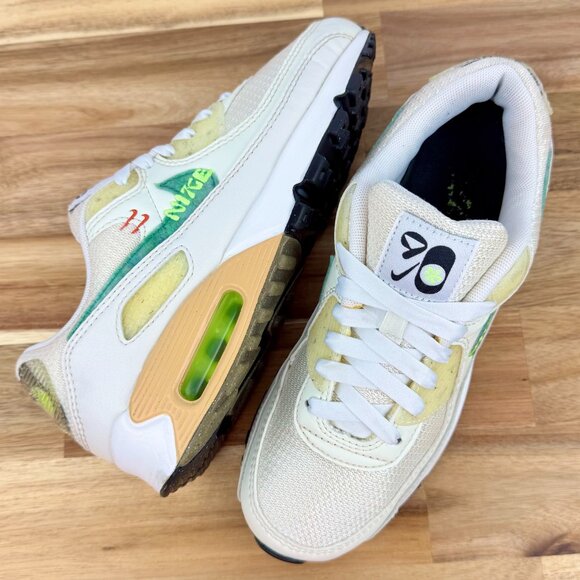 Nike Air Max 90 SE Shoes Women’s SZ 6.5 Summit White/Neptune Green DO9850-100‎ - Picture 11 of 11